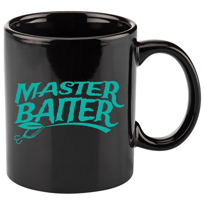 Master Baiter Fishing For Funny 11oz C Handle Ceramic Mug