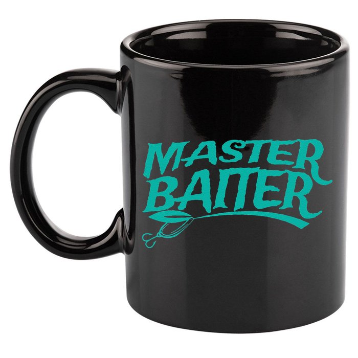 Master Baiter Fishing For Funny 11oz C Handle Ceramic Mug
