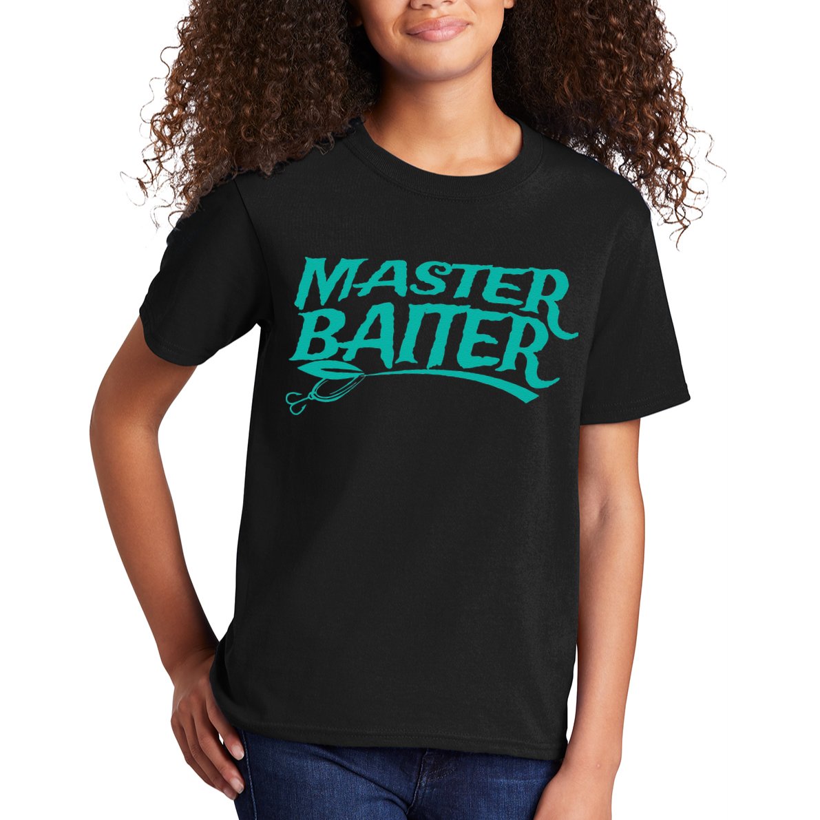 Master Baiter Fishing For Funny Kids T-Shirt