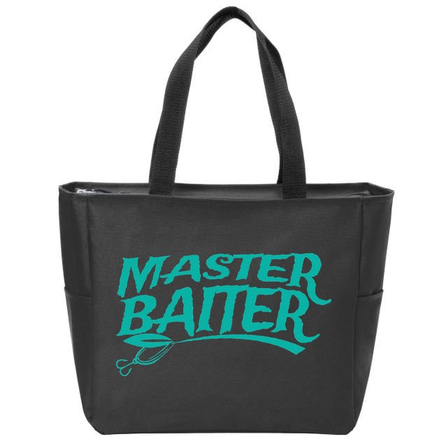 Master Baiter Fishing For Funny Zip Tote Bag