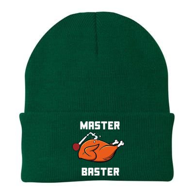 Master Baster Funny Turkey Baster Thanksgiving Knit Cap Winter Beanie