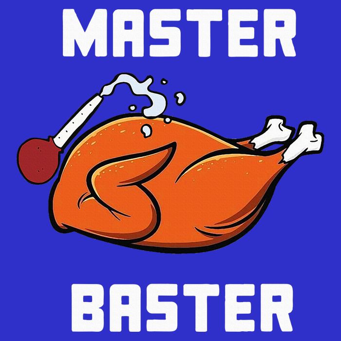 Master Baster Funny Turkey Baster Thanksgiving Apron