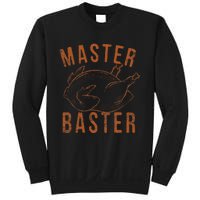 Master Baster Funny Turkey Print Happy Thanksgiving Day Sweatshirt