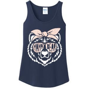 Mama Bear Face Sunglasses Mother Mom Mommy MotherS Day Ladies Essential Tank