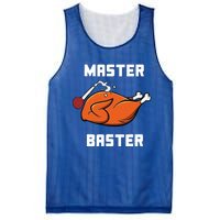 Master Baster Funny Turkey Baster Thanksgiving Mesh Reversible Basketball Jersey Tank