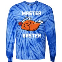 Master Baster Funny Turkey Baster Thanksgiving Tie-Dye Long Sleeve Shirt