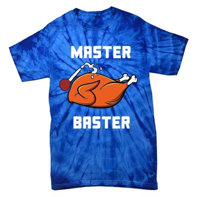 Master Baster Funny Turkey Baster Thanksgiving Tie-Dye T-Shirt