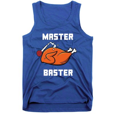 Master Baster Funny Turkey Baster Thanksgiving Tank Top