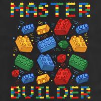 Master Builder Funny Building Blocks Gifts Beanie