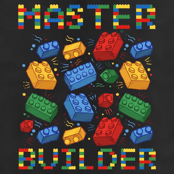 Master Builder Funny Building Blocks Gifts Beanie