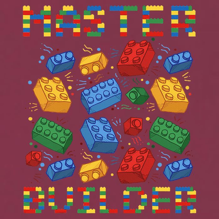 Master Builder Funny Building Blocks Gifts 16oz Travel Tumbler