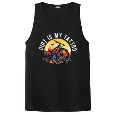 Mountain Bike Funny Mtb Biking Lover PosiCharge Competitor Tank