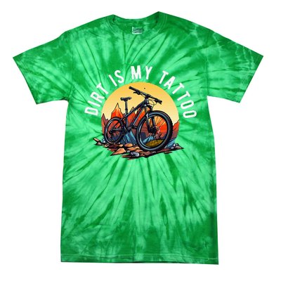 Mountain Bike Funny Mtb Biking Lover Tie-Dye T-Shirt