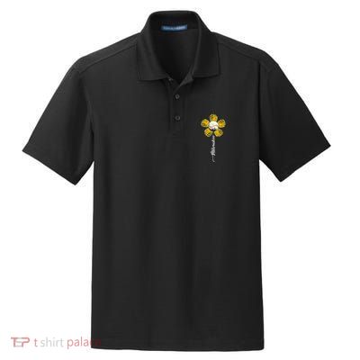 Milwaukee Baseball Flower Baseball Fans Dry Zone Grid Polo