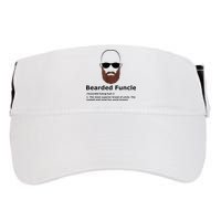 Men Bearded Funcle Funny Bald Uncle Definition Adult Drive Performance Visor