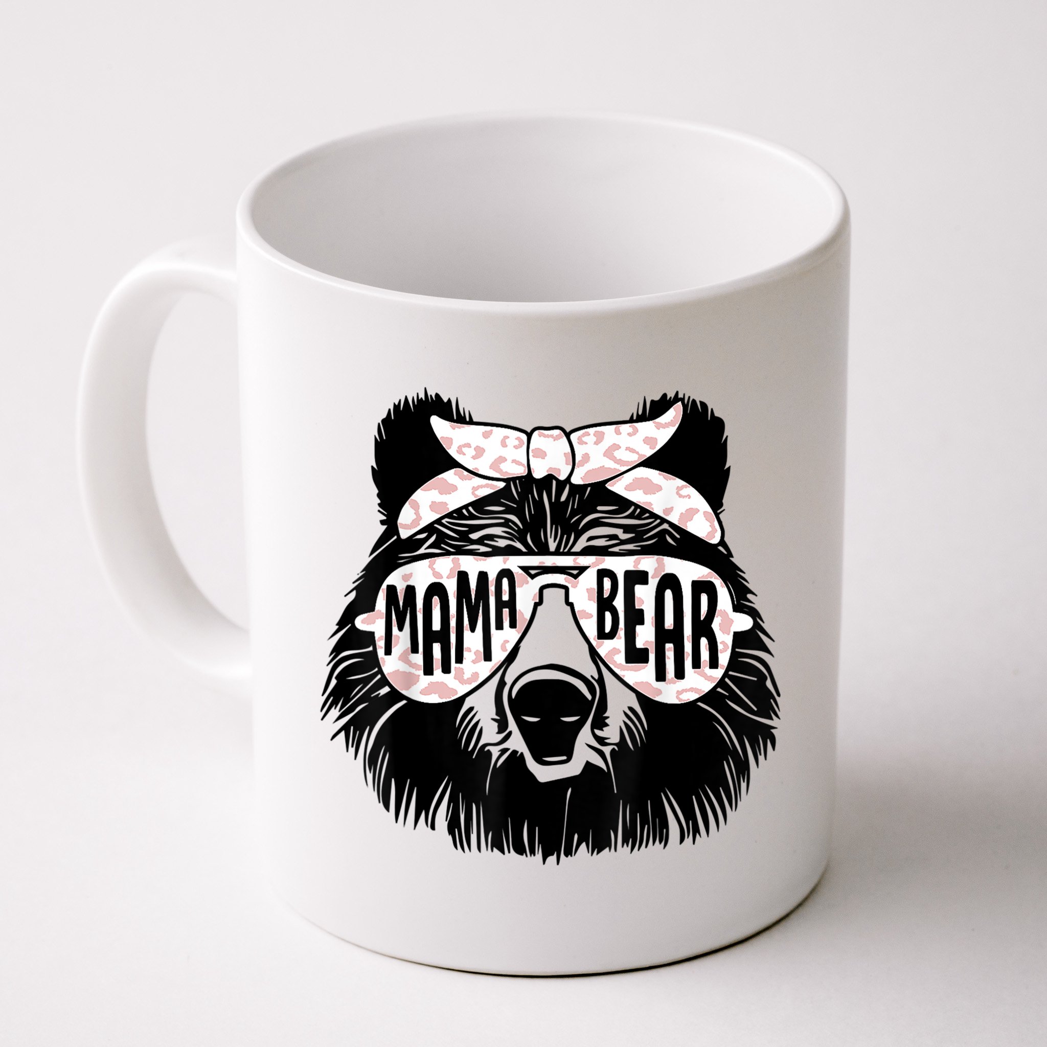 Mama Bear Face Sunglasses Mother Mom Mommy Mother's Day Mug