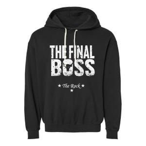 Music Boss Final Garment-Dyed Fleece Hoodie