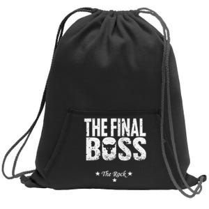 Music Boss Final Sweatshirt Cinch Pack Bag