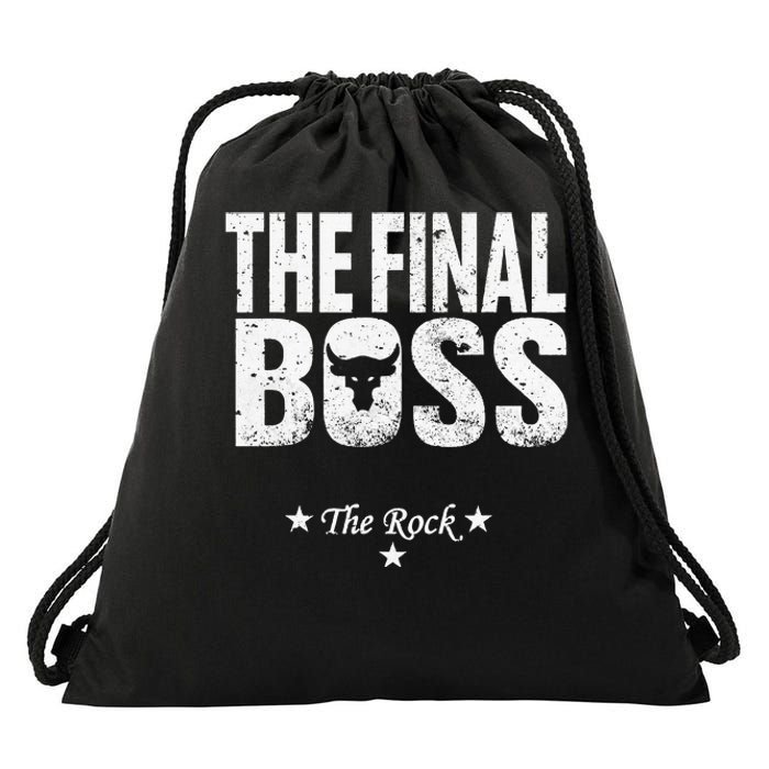 Music Boss Final Drawstring Bag