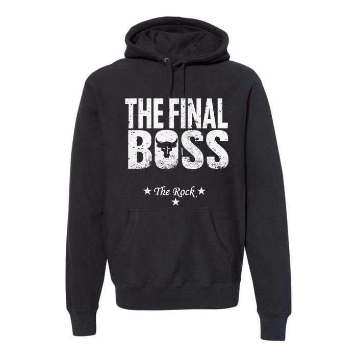 Music Boss Final Premium Hoodie