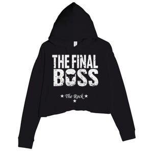 Music Boss Final Crop Fleece Hoodie