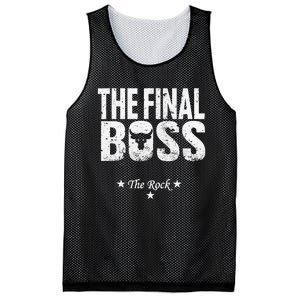 Music Boss Final Mesh Reversible Basketball Jersey Tank