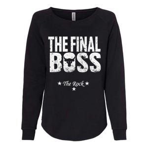 Music Boss Final Womens California Wash Sweatshirt