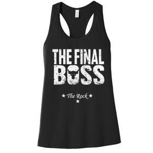 Music Boss Final Women's Racerback Tank