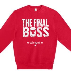 Music Boss Final Premium Crewneck Sweatshirt