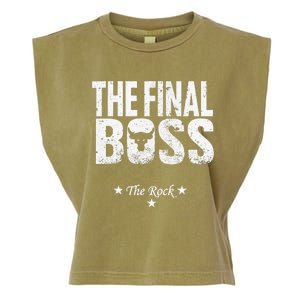 Music Boss Final Garment-Dyed Women's Muscle Tee