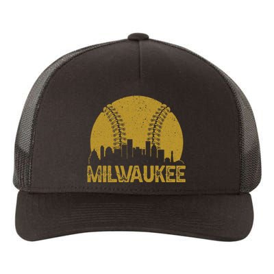 Milwaukee Baseball Fan Yupoong Adult 5-Panel Trucker Hat