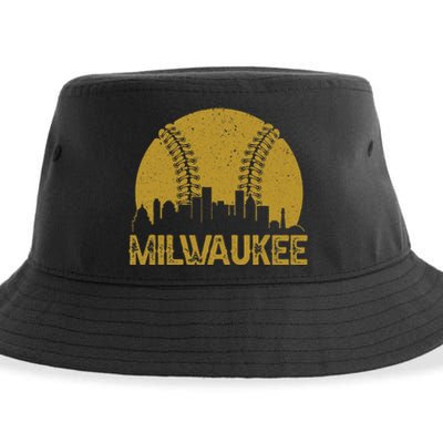 Milwaukee Baseball Fan Sustainable Bucket Hat