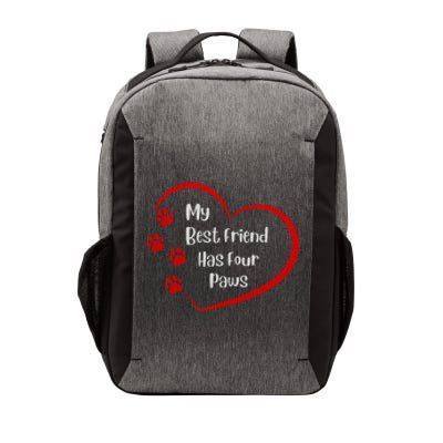 My Best Friend Has Four Paws Vector Backpack