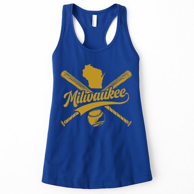 Milwaukee Baseball Fan Womens Tank Top