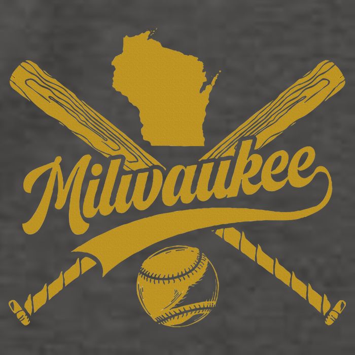 Milwaukee Baseball Fan Vector Backpack