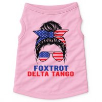 Messy Bun Foxtrots Deltas tango Doggie Tank