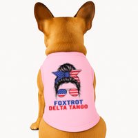 Messy Bun Foxtrots Deltas tango Doggie Tank