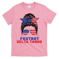Messy Bun Foxtrots Deltas tango T-Shirt