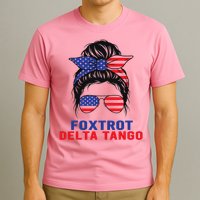 Messy Bun Foxtrots Deltas tango T-Shirt