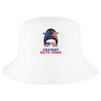 Messy Bun Foxtrots Deltas tango Cool Comfort Performance Bucket Hat