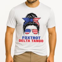 Messy Bun Foxtrots Deltas tango Performance Shirt