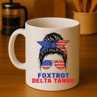 Messy Bun Foxtrots Deltas tango Mug