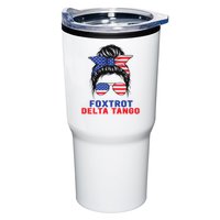 Messy Bun Foxtrots Deltas tango Tumbler