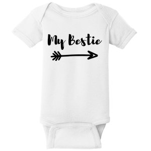 My Bestie Funny Baby Bodysuit