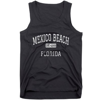 Mexico Beach Florida FL Vintage Tank Top