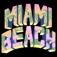 Miami Beach Floral Apron