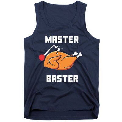 Master Baster Funny Turkey Baster Thanksgiving Tank Top