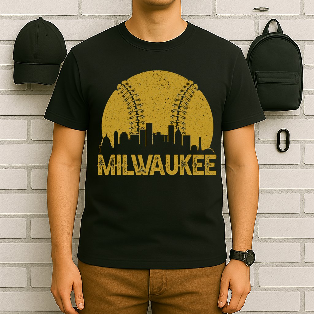 Milwaukee Baseball Fan T-Shirt
