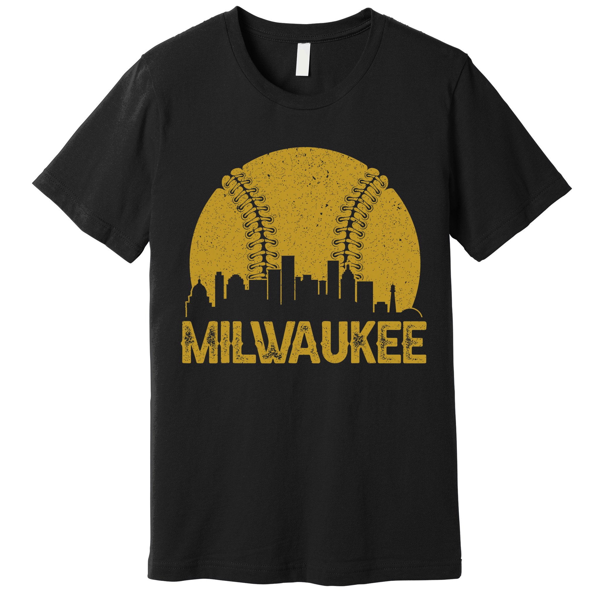 Milwaukee Baseball Fan Premium T-Shirt