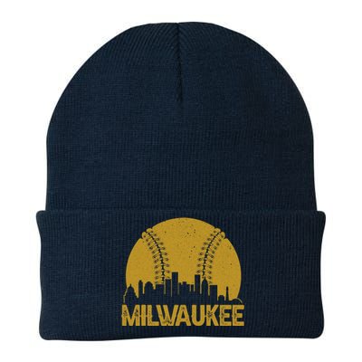 Milwaukee Baseball Fan Knit Cap Winter Beanie